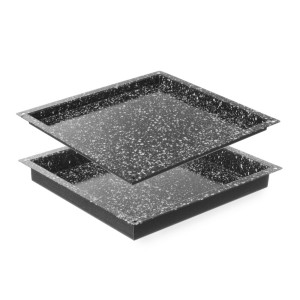 Bakreni gastronorm emajlirani GN 2/3 - D 20 mm