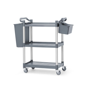 Kolica za posluživanje od polipropilena - 3 kata