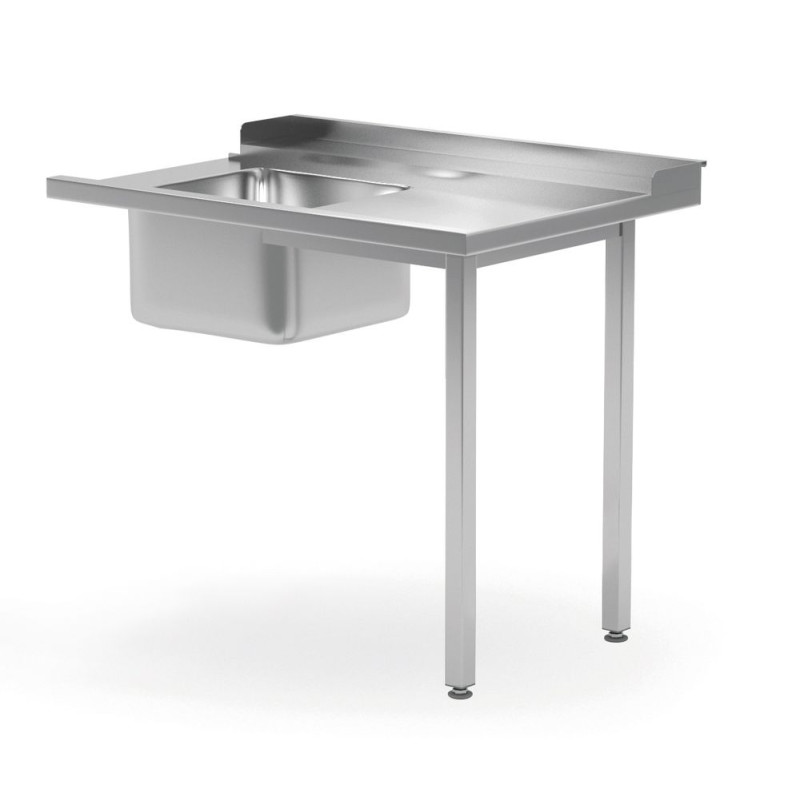 Stol za punjenje za perilicu posuđa s lijevim sudoperom