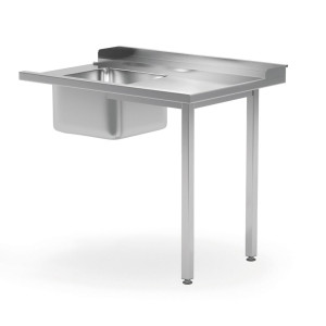 Stol za punjenje za perilicu posuđa s desnim sudoperom