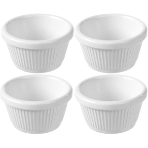 Razrezani ramekin od melamina 50 ml - paket od 4