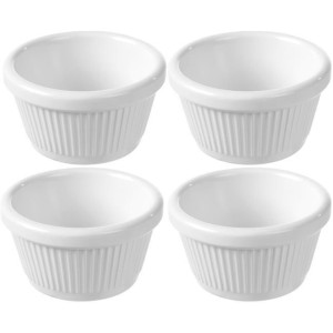 Razrezani ramekin od melamina 50 ml - paket od 4
