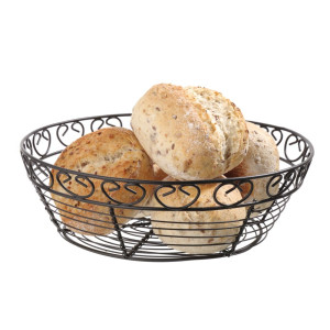 Košara od ukrasnog filca, okruglog oblika - promjera 250 mm