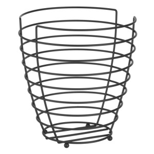 Košara za voće crna - promjera 230 mm