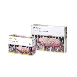 Lava kamenje za profesionalni plinski roštilj - sitno - Brend HENDI