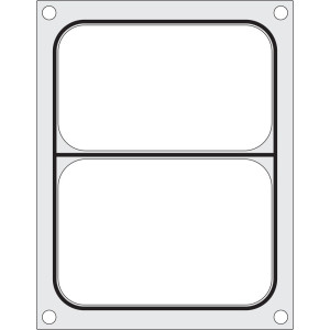 Matrica za zatvaranje za ručni zatvarač - 2 odjeljka - Hendi