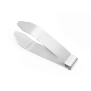 Pinceta za riblje kosti s ravnim vrhom od nehrđajućeg čelika - L 180 mm - Hendi