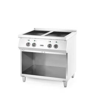 Ploča za indukcijsko kuhanje s 4 zone kuhanja s postoljem - Hendi