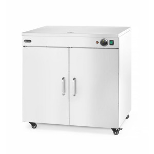 Grijalice za tanjure - 108 tanjura od nehrđajućeg čelika HENDI: Optimalno održavanje i zagrijavanje