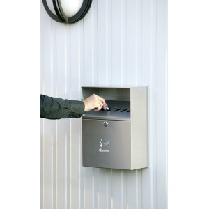 Pepeo za zid - Srebrno