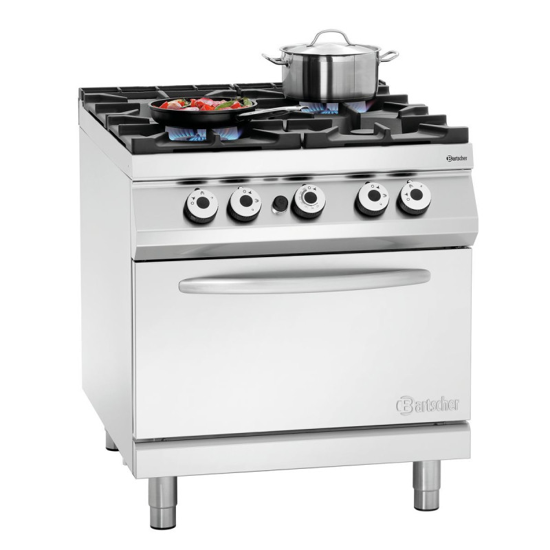 Peć s 4 plamena serije 900 - Plinski peć GN 2/1 marke Bartscher