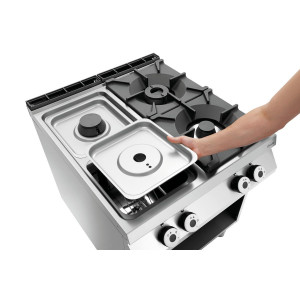 Peć s 4 plamena serije 900 - Plinski peć GN 2/1 marke Bartscher