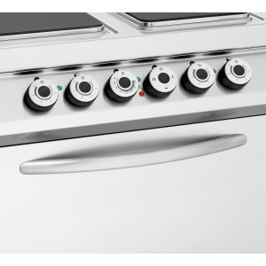 Električni štednjak s 4 ploče - Električna pećnica GN 2/1 marke Bartscher