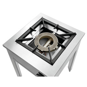 Plinski štednjak na nogama profesionalni - 1 plamen - 280 mm Bartscher 1050603