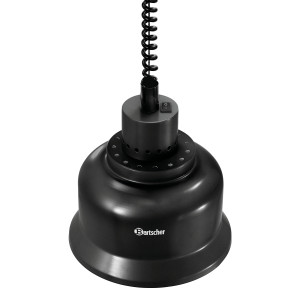 Grijalica s infracrvenim svjetlom crne boje - Bartscher