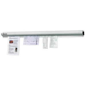 Držač za papire na zidu od aluminija - 610 mm