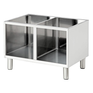 Podnožje 650 za dvostruki roštilj od lave - L 800 - Bartscher