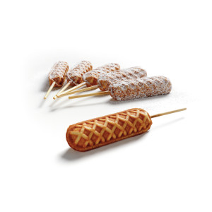 Profesionalni pekač za vafl Lolly - Vafl u obliku klasa - Bartscher