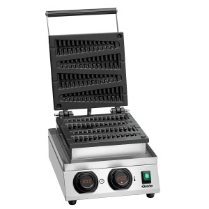 Profesionalni pekač za vafl Lolly - 4 vafla u obliku klasa - Bartscher