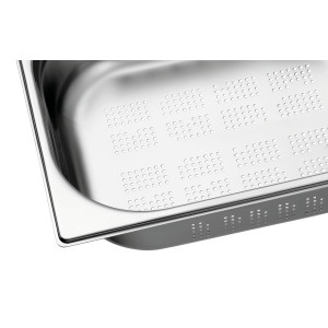 Bakar Gastronorm probušen GN 1/2 - V 100 mm