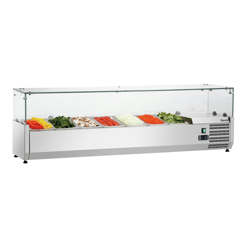 Saladeta za postavljanje - 7 x GN 1/4