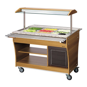 Hladni buffet/bar sa salatama - 3 x GN 1/1