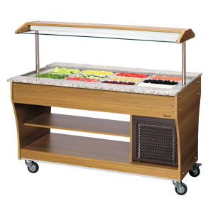 Hladni buffet/bar sa salatama - 4 x GN 1/1