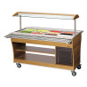 Hladni buffet/bar sa salatama - 4 x GN 1/1