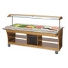 Hladni buffet/bar sa salatama - 6 x GN 1/1