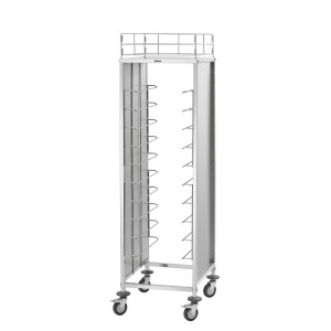 Kolica za gastronorm posude od nehrđajućeg čelika - 10 razina - Bartscher