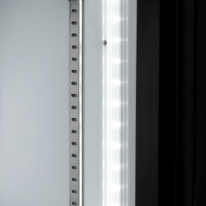 Hladnjak s pozitivnim i negativnim temperaturama - 2 staklena vrata - 820 L - Bartscher