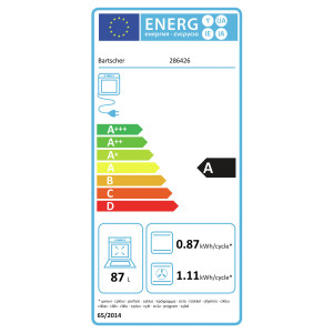 Indukcijska električna pećnica - 98 L - Bartscher