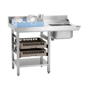 Stol za sortiranje DS-LI1B SKE od nehrđajućeg čelika - Optimalne dimenzije