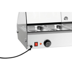 Grijaći izložbeni ormarić Bartscher R4 GN 1/3 kompaktan