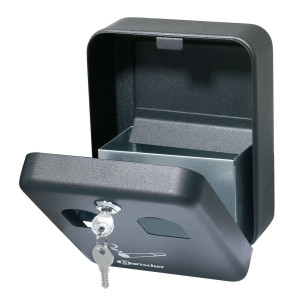 Crni zidni pepeljar Bartscher 860000 | Profesionalna upotreba