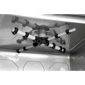 Profesionalna perilica posuđa Bartscher: Veliki kapacitet 15 L, košara 40x40, idealna za CHR Horeca