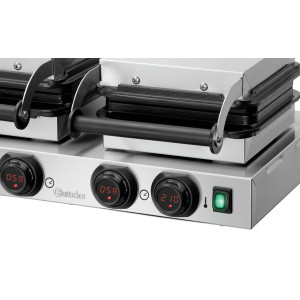 Profesionalni aparat za vafle Bartscher s 2 posude - Brzo i hrskavo pečenje