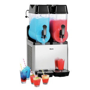 Profesionalni stroj za granitu 2120 Bartscher - 2 spremnika od nehrđajućeg čelika