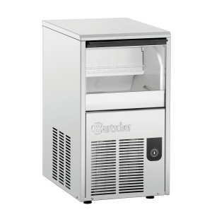 Profesionalni stroj za led B 28 Plus Bartscher - Proizvodnja 2824 kg/dan, pocinčani čelik