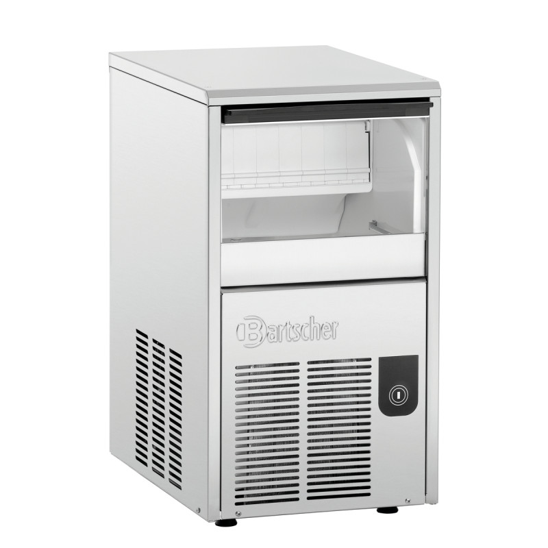 Profesionalni stroj za led B 28 Plus Bartscher - Proizvodnja 2824 kg/dan, pocinčani čelik