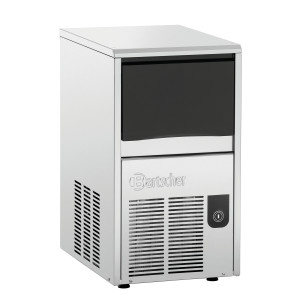 Profesionalni stroj za led B 28 Plus Bartscher - Proizvodnja 2824 kg/dan, pocinčani čelik