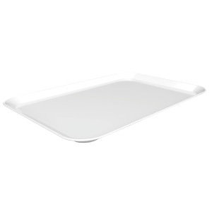 Pladanj za posluživanje 17W-280x420 od bijele melamine - Bartscher