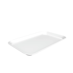 Bijeli melaminski tanjur za posluživanje Bartscher - Kvaliteta i profinjenost