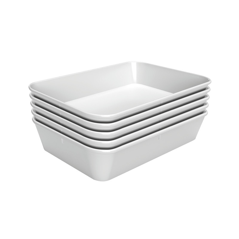 Bartscher pladanj za posluživanje 60W-210x280 od bijele melamine