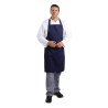 Pregača s naramenicama tamnoplave boje 710 x 970 mm - Whites Chefs Clothing - Fourniresto