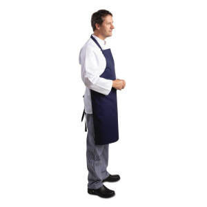 Pregača s naramenicama tamnoplave boje 710 x 970 mm - Whites Chefs Clothing - Fourniresto