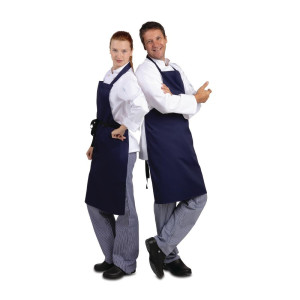 Pregača s naramenicama tamnoplave boje 710 x 970 mm - Whites Chefs Clothing - Fourniresto