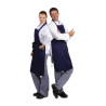 Pregača s naramenicama tamnoplave boje 710 x 970 mm - Whites Chefs Clothing - Fourniresto