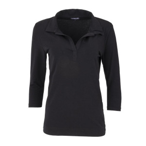 Majica s V-izrezom u crnoj boji za žene - Veličina S - Chef Works - Fourniresto