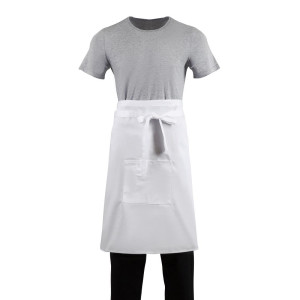 Pregača za poslužitelje standardna bijela 1000 x 700 mm - Whites Chefs Clothing - Fourniresto